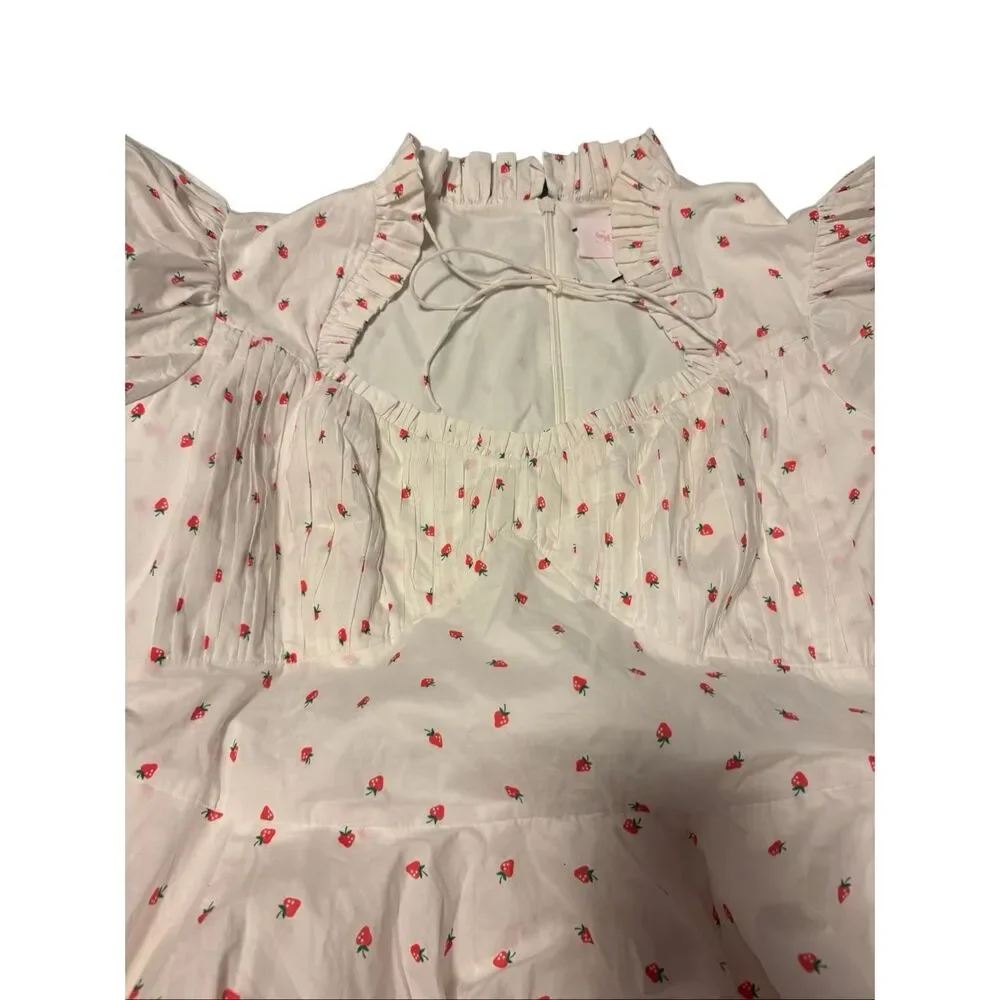 Selkie 5X La Fraise strawberry lady gown dress - EUC - Picture 3 of 8